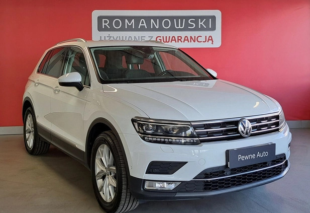 Volkswagen Tiguan cena 101900 przebieg: 130027, rok produkcji 2017 z Kraków małe 596